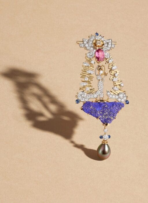 van cleef & arpels dea eterna clip